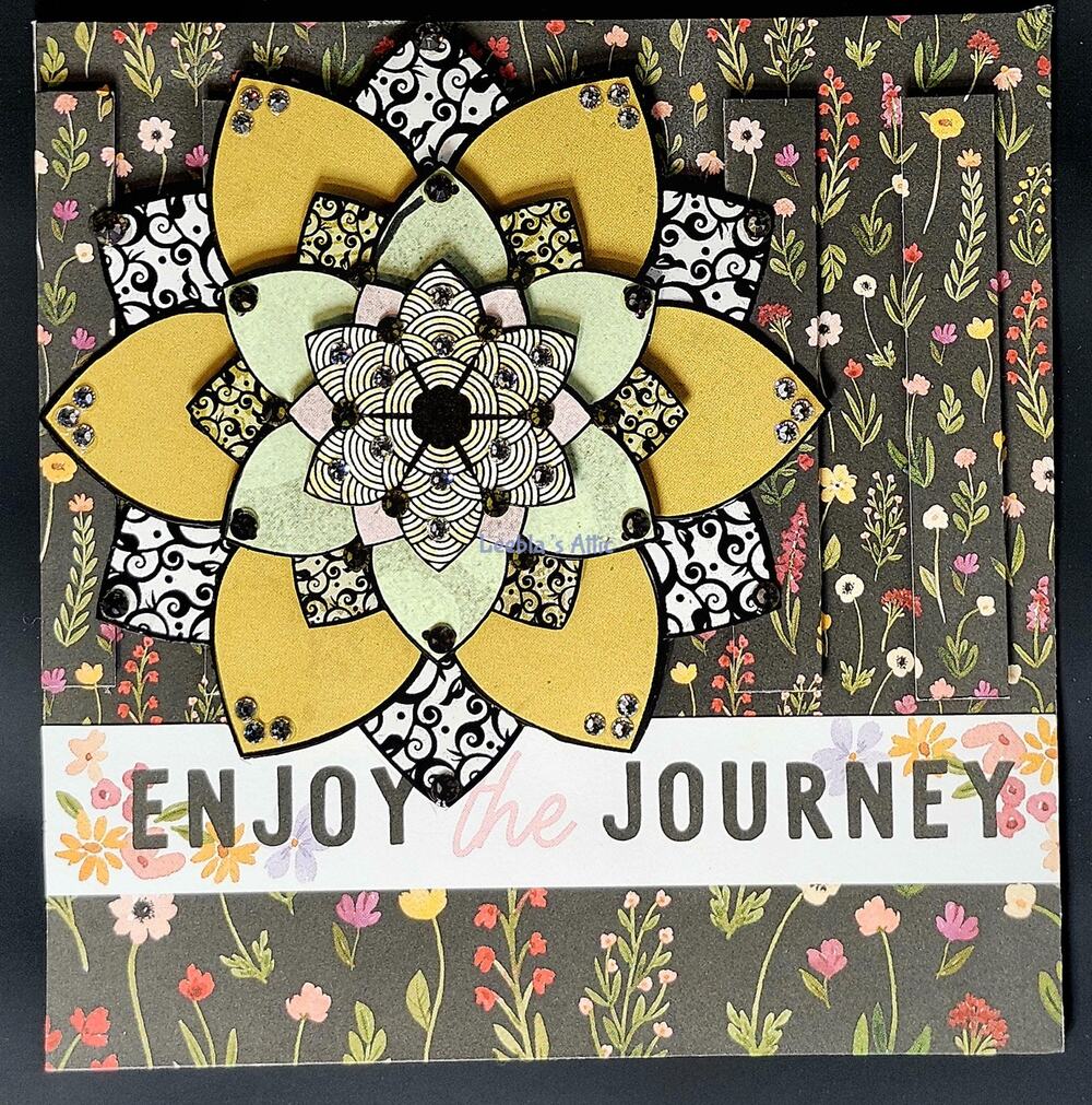Handmade Dimensional Card - Generic - Birthday-Miss You-Hello-Enjoy the Journey